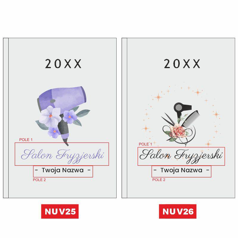 Kalendarz Planer dla Stylistki Salonu Beauty A5 Prezent MD820 - obrazek 18