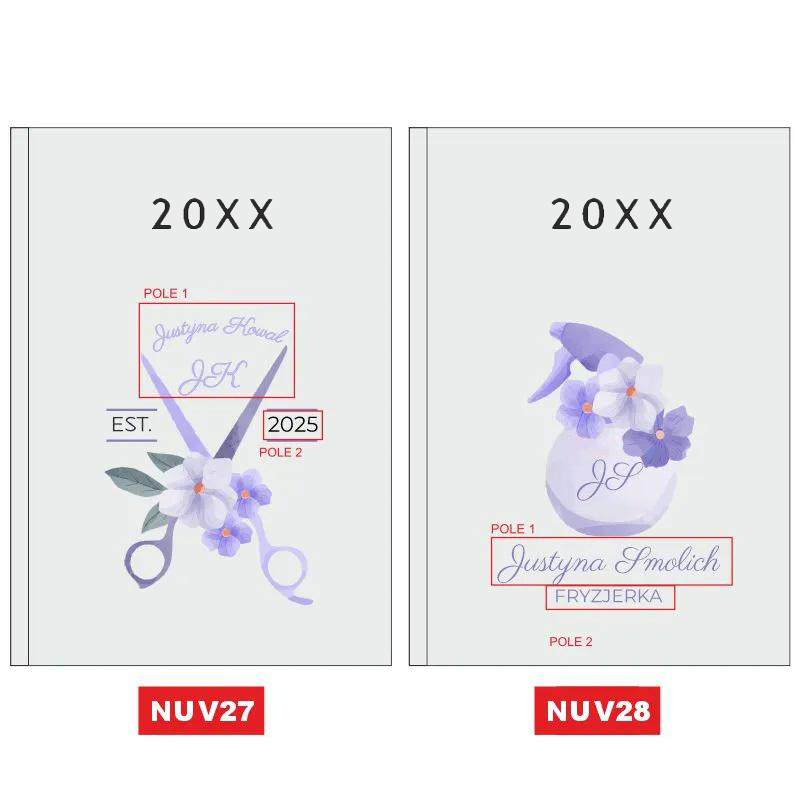 Kalendarz Planer dla Stylistki Salonu Beauty A5 Prezent MD820 - obrazek 19