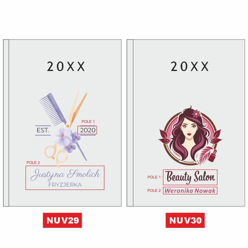 Kalendarz Planer dla Stylistki Salonu Beauty A5 Prezent MD820 - obrazek 20