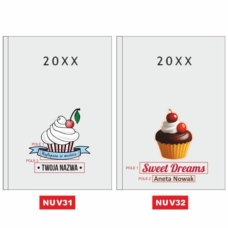 Kalendarz Planer dla Stylistki Salonu Beauty A5 Prezent MD820 - obrazek 21