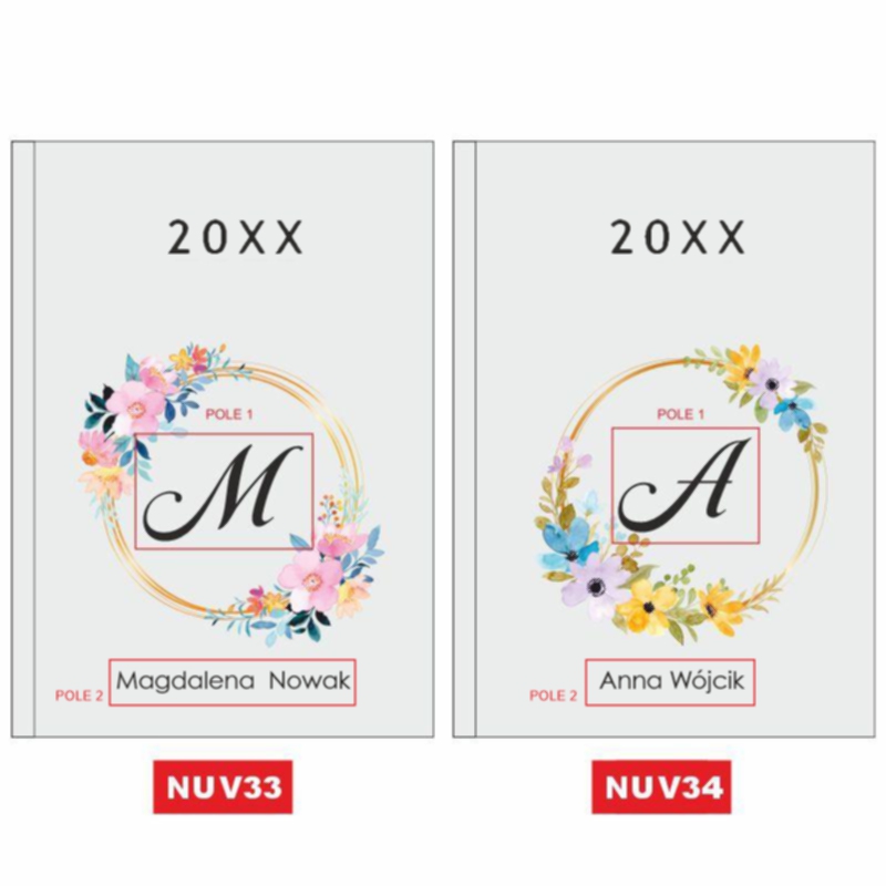 Kalendarz Planer dla Stylistki Salonu Beauty A5 Prezent MD820 - obrazek 22