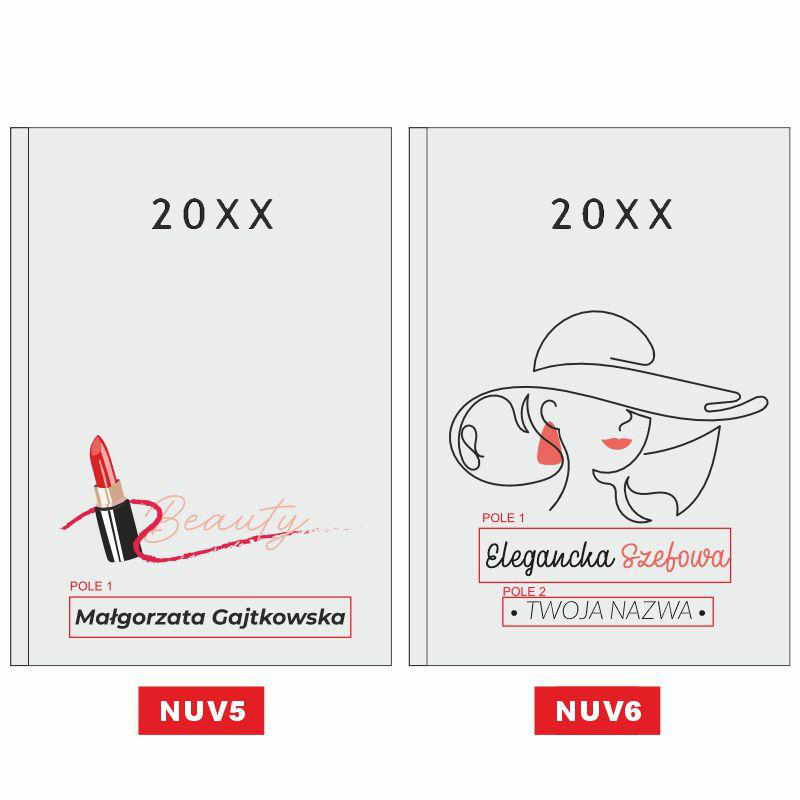 Kalendarz Planer dla Stylistki Salonu Beauty A5 Prezent MD820 - obrazek 8