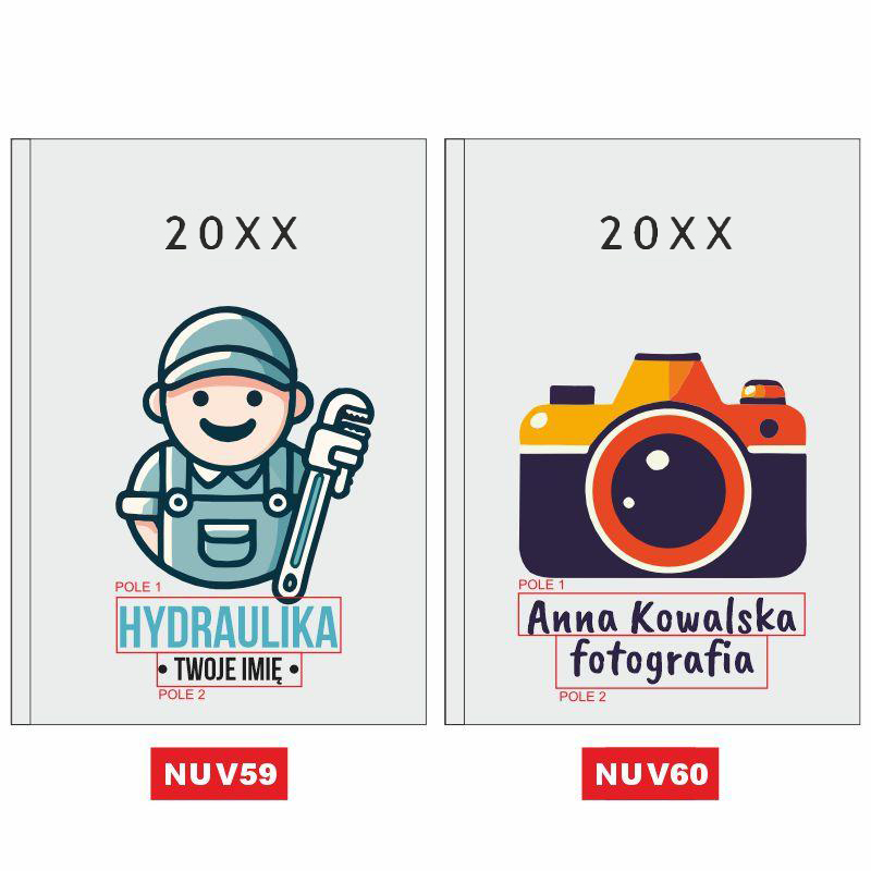 Kalendarz Planer dla Stylistki Salonu Beauty A5 Prezent MD820 - obrazek 35