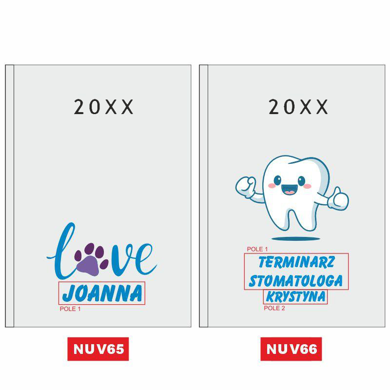 Kalendarz Planer dla Stylistki Salonu Beauty A5 Prezent MD820 - obrazek 39