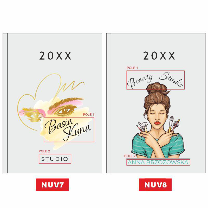 Kalendarz Planer dla Stylistki Salonu Beauty A5 Prezent MD820 - obrazek 9