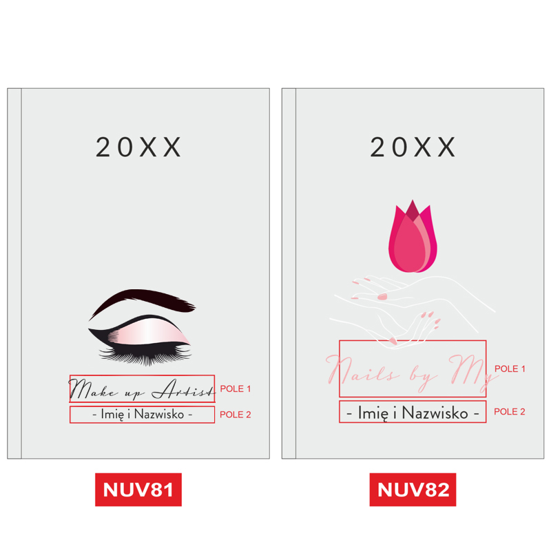 Kalendarz Planer dla Stylistki Salonu Beauty A5 Prezent MD820 - obrazek 46