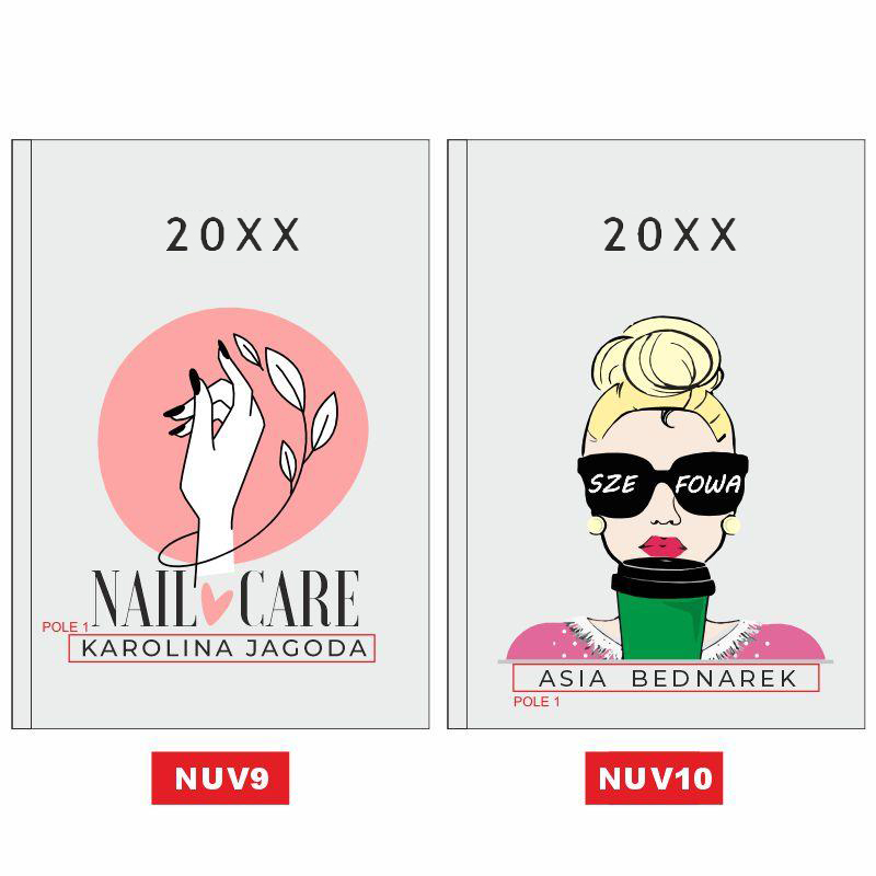 Kalendarz Planer dla Stylistki Salonu Beauty A5 Prezent MD820 - obrazek 10