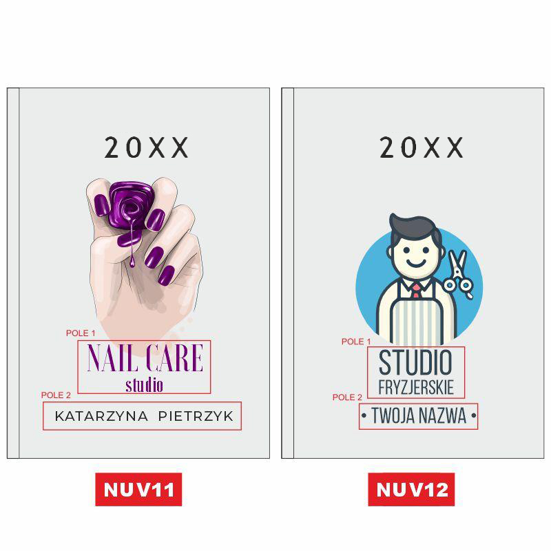 Kalendarz Planer dla Stylistki Salonu Beauty A5 Prezent MD820 - obrazek 11