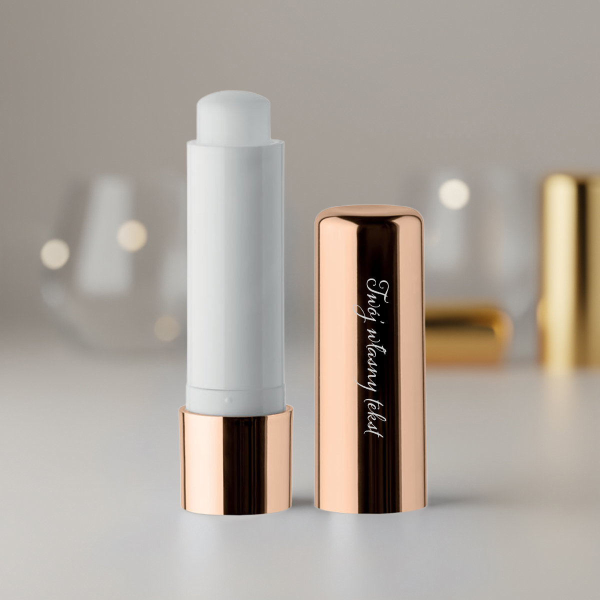 Pomadka do Ust z Twoim Grawerem AN1613 - obrazek 2