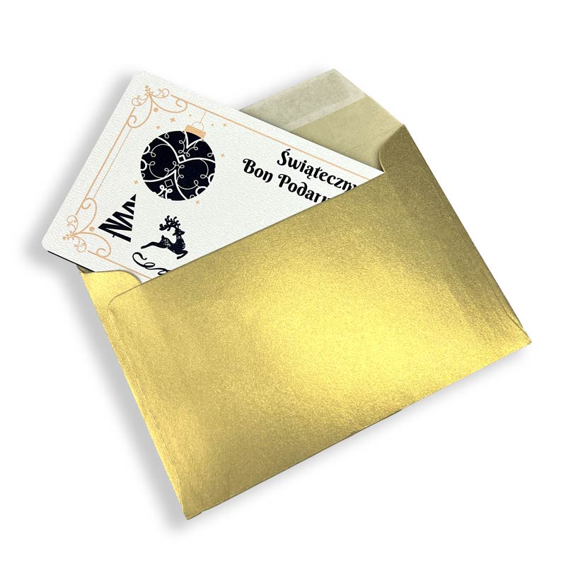 Mikołajkowy Bon Podarunkowy Prezent na Święta dla Pracowników MD1634 - obrazek 3