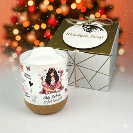 Kubek zajebistości z Korkowym Spodem Prezent na Święta dla Dziewczyny MD1653