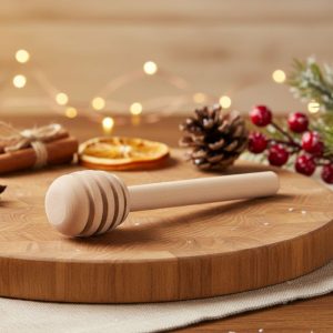 Mały Drewniany Nabierak do Miodu