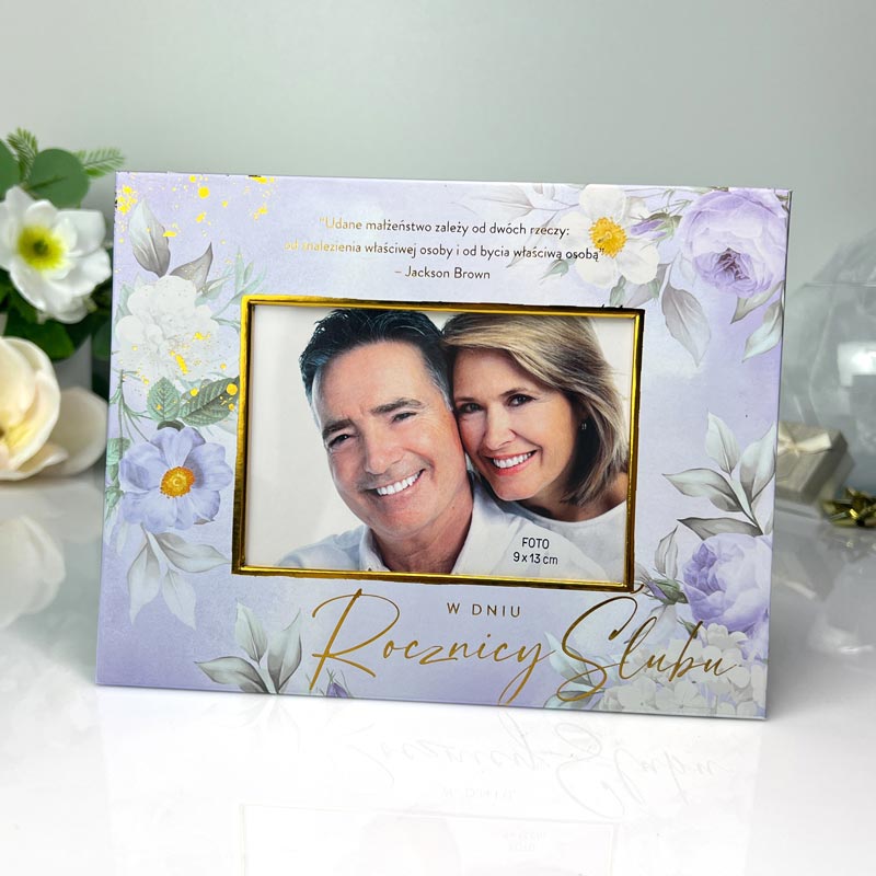 Romantyczna Ramka na Rocznicę Ślubu