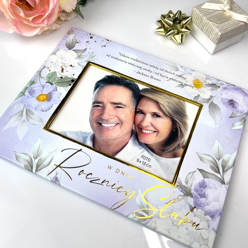 Romantyczna Ramka na Rocznicę Ślubu 2