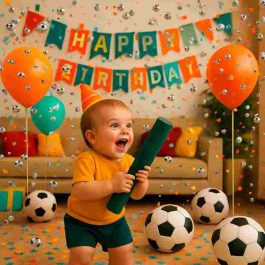 Confetti Piłkarskie w Tubie