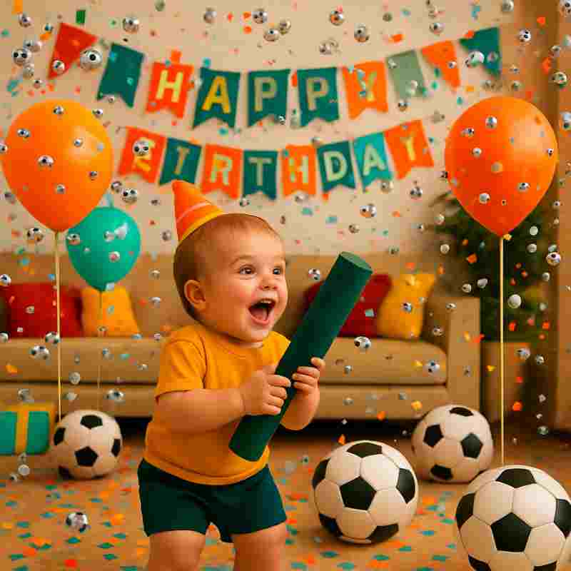 Confetti Piłkarskie w Tubie