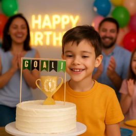 Topper Piłka Nożna Dekoracja Tortu