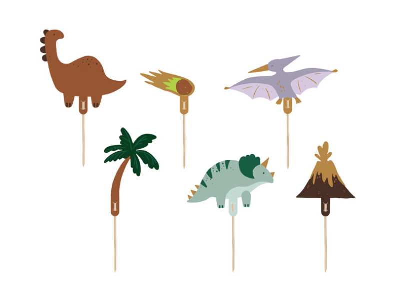 Toppery na Tort Dinozaury