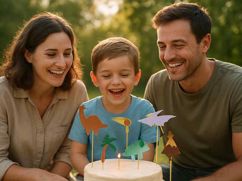 Toppery na Tort Dinozaury