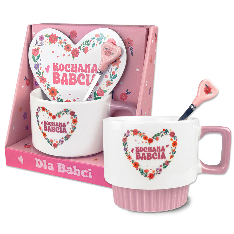 Herbaciany Zestaw Serce Prezent Dla Babci