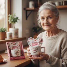 Herbaciany Zestaw Serce Prezent Dla Babci