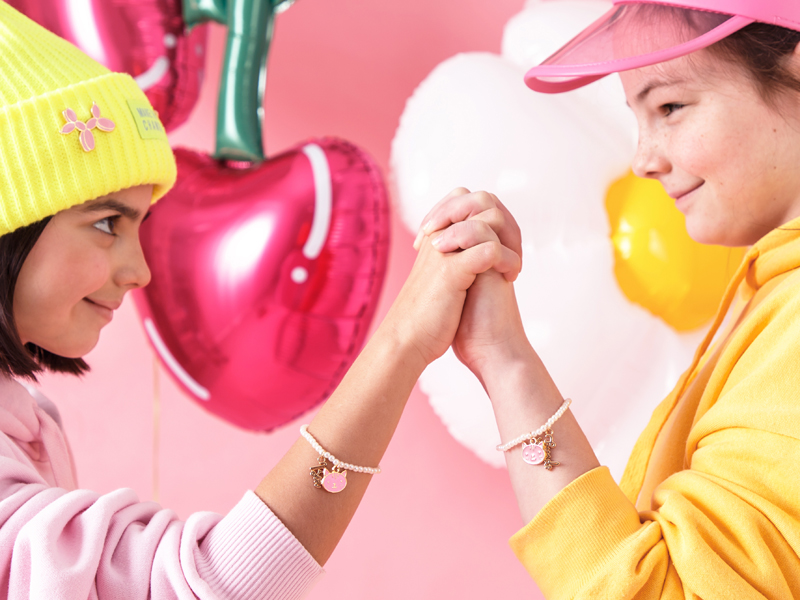 Kartka Przyjaźni z Bransoletkami Best Friend