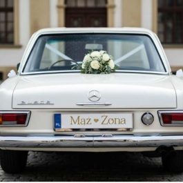 Złota Tablica Rejestracyjna Mąż & Żona