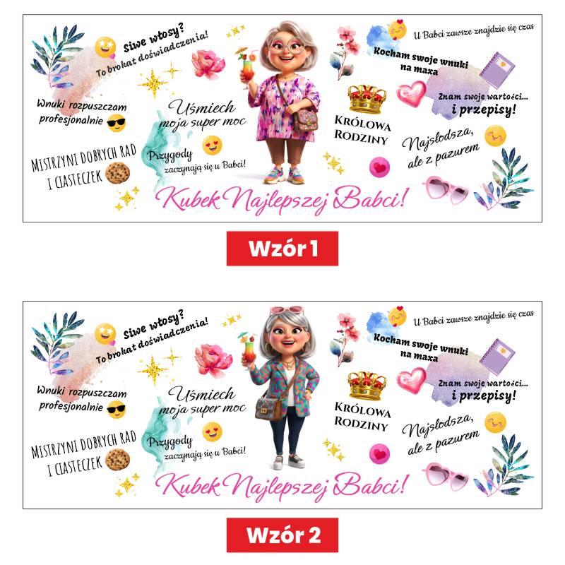 Kubek Najlepszej Babci Prezent na Dzień Babci MD1681 - obrazek 3