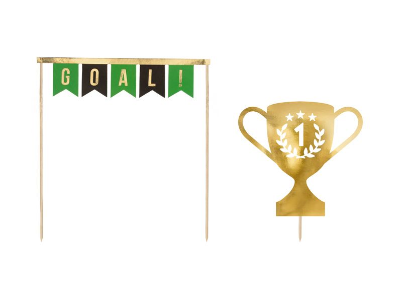 Topper Piłka Nożna Dekoracja Tortu