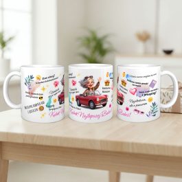 Kubek dla Babci Pomysł na Oryginalny Prezent na Dzień Babci MD1756