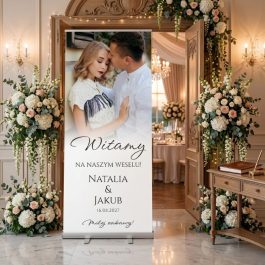 Baner Ślubny Roll Up