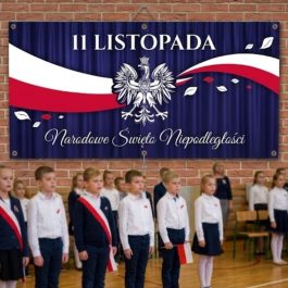 Baner Święto Niepodległości Dekoracja do Szkół Przedszkoli MD2043