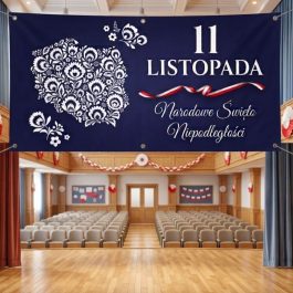 Święto Niepodległości – Baner Dekoracyjny do Szkoły i Przedszkola MD2045